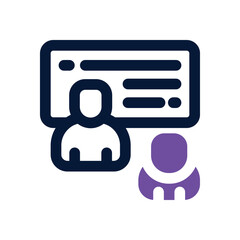 welcoming duotone icon. Sleek and modern vector icon for websites, mobile apps, marketing materials, and corporate design. Fully scalable and ready to use.