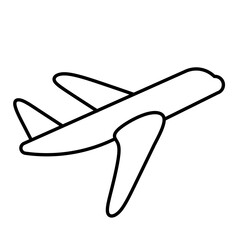 Airplane icon design 