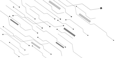  Abstract digital background with line digital technology for web banner,poster