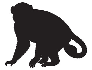 MONKEY SILHOUETTE