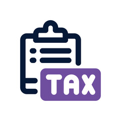 clipboard duotone icon. Sleek and modern vector icon for websites, mobile apps, marketing materials, and corporate design. Fully scalable and ready to use.