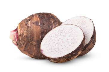 Taro isolated on transparent png