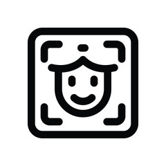 close up line icon. Clean and minimalist vector icon for websites, mobile apps, presentations, and logos. Fully scalable and customizable for any project.