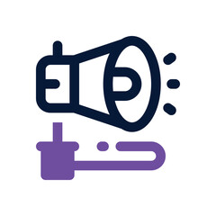 spotlight duotone icon. Sleek and modern vector icon for websites, mobile apps, marketing materials, and corporate design. Fully scalable and ready to use.