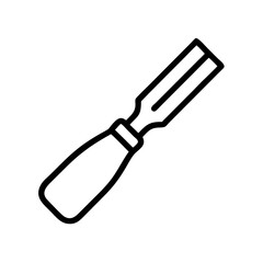 Depiction of a woodworking hand tool with a handle and a metal blade for shaping wood projects precisely