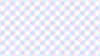 ピンクと水色の2色チェック柄背景壁紙 A、アスペクト比16；9