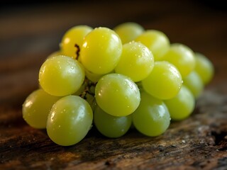 Bunch of a green grapes