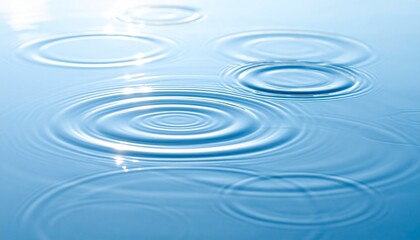 Serene Water Ripples Abstract Background Image Perfect for Wellness and Spa Concepts.
