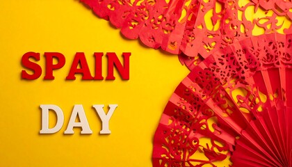 Flamenco Style, Spain National Day Text