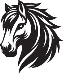 Obraz premium Horse head Vector Design