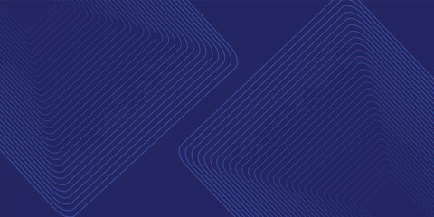 blue background Premium background design with diagonal dark blue line pattern. Vector horizontal template for digital lux business banner,