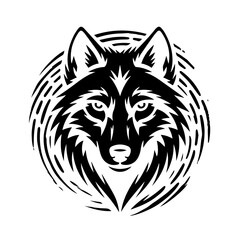 Abstract dark background. Geometric shapes, black and white minimal memphis. Digital modern tech, futuristic geometrical abstract backdrop or wallpaper vector illustration