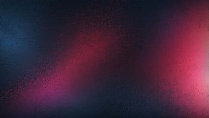 Dark, diffused, colorful abstract background design.