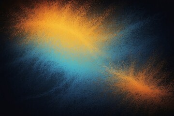 Abstract design with vibrant color explosions.