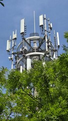 maszt z antenami gsm  © Miroslaw