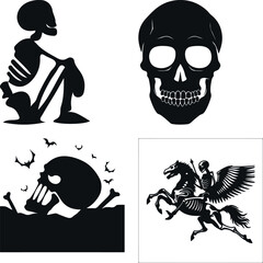 Full Human Skeleton Illustration