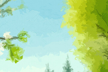 Various oil paintings, flowers, geese, tulips, lakes, rabbits, spotted deer, birds, chrysanthemums, landscapes