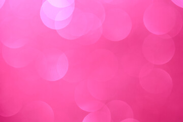 Pink background or backdrop with pink circles
