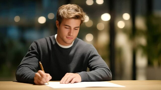 Client Signing Immigration Documents with Relief and Precision