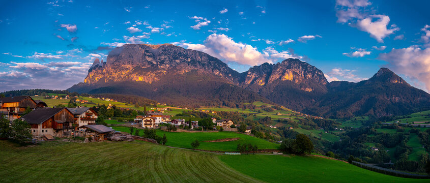 Clouds over the Sciliar, Dolomites