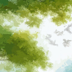 Various oil paintings, floral landscapes, lakes, plum blossoms, roses, peonies, butterflies, ducks, birds, tulips, geese, small boats