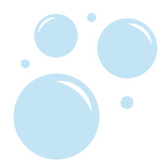 Simple bubble soap shape