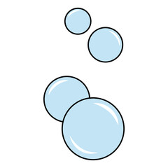 Simple bubble soap shape