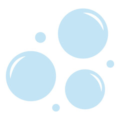 Simple bubble soap shape