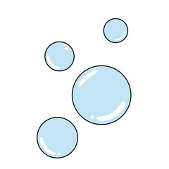 Simple bubble soap shape