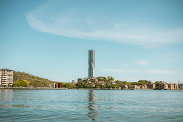 View of Karlatornet in Gothenburg