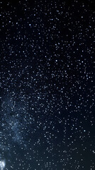 Obraz premium Starry Night Sky with Milky Way Galaxy