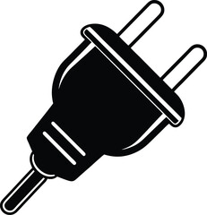 electric plug vector illustration