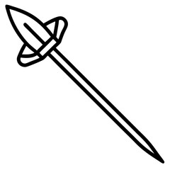 Toothpick vector icon