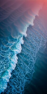 Ocean strong waves full hd phone wallpaper 