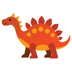 ankylosaurus dinosaur icon isolated on white background