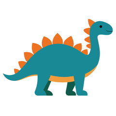 ankylosaurus dinosaur icon isolated on white background