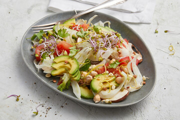 Champignons Carpaccio Avocado