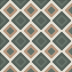 Seamless pattern with rhombuses. Vector background. Can be used for wallpaper, textile, wrapping, web page background.