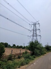 high voltage power lines