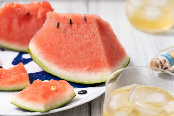 美味しそうなスイカ