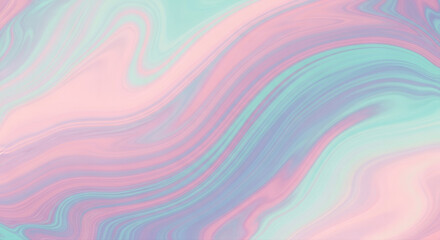 Swirling pastel abstract background with flowing colors