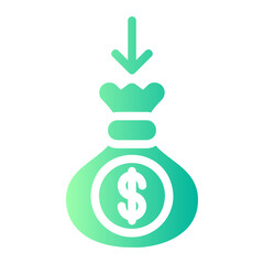 arrows gradient icon