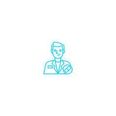 Fototapeta premium Birds Icon Illustration
