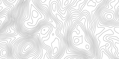 Abstract Topographic Map Lines Background – High-Resolution Black and White Contour Pattern for Modern Geometric Design and Mapping Projects