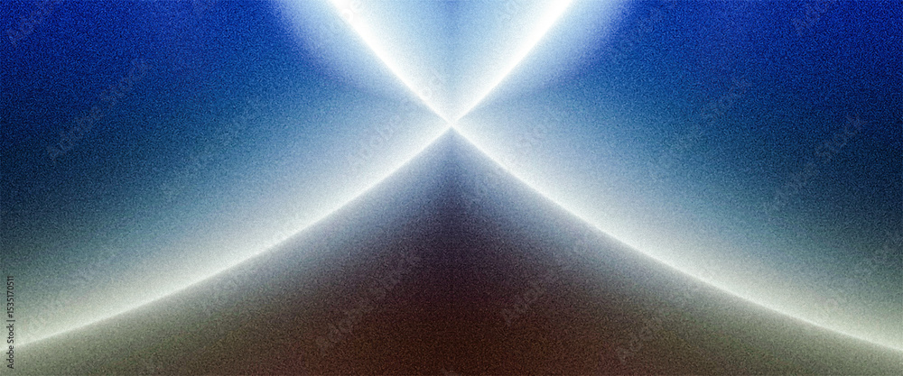 Poster abstract dark gradient background with soft noise texture, blue and white light, modern digital art