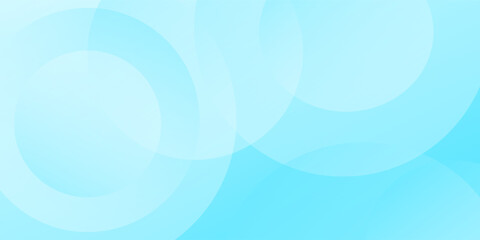 Abstract blue Gradient Background With Overlapping Circular Shapes. vector illustration
