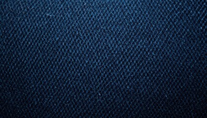  Extreme Closeup of Selvedge Dark Wash Denim Fabric. Prominent Weave Pattern, Thick Fibers, and Rich, Unwashed Color.