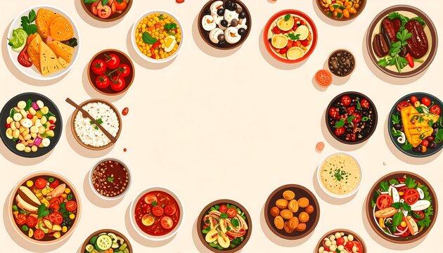 Diverse Global Foods, Unity Vector Design