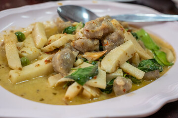 Delicious Thai Green Curry Dish