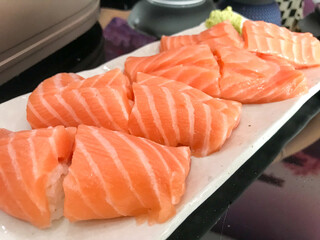 Fresh Salmon Sashimi Platter